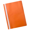 A4 méretű Fornax műanyag gyorsfűző narancs színben – dokumentumok kényelmes tárolására és lefűzésére