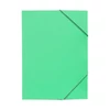 Bluering zöld karton gumis iratmappa, A4
