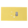 Iratrendező A4, 5cm, két oldalt PP borítás,lapraszerelt, Bluering® Premium sárga