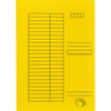Iratgyűjtő pólyás dosszié karton A4 230gr sárga