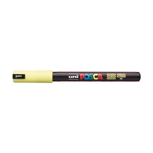 Dekormarker 0,7mm, Uni-Posca PC-1MR napsárga