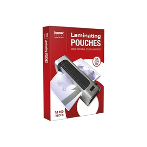 A4 méretű Fornax lamináló tasak 125 micron kivitelben irodai, iskolai és otthoni laminálási feladatokhoz