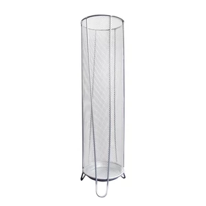 Fornax ezüst fémhálós esernyőtartó – fém anyag, 50×26 cm méret, elegáns irodai kiegészítő