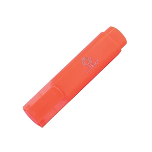 Bluering narancs szövegkiemelő lapos testtel, kényelmes fogással, jegyzetek, szerződések és tananyag fontos részeinek látványos kiemeléséhez