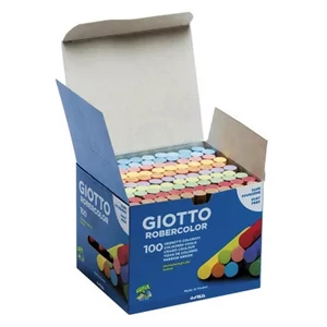 Giotto Robercolor pormentes táblakréta, vegyes színek, 100 darabos doboz