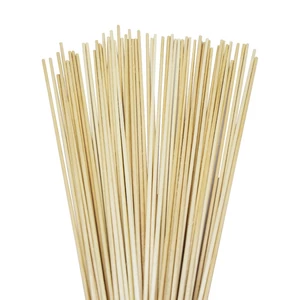 4mmx45cm fából készült hurkapálcika, 100 darabos készlet