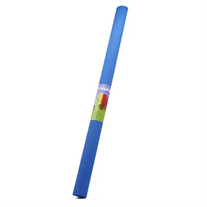 Dekorációs kék krepp-papír 50×200 cm-es ívben, díszítéshez, virágkészítéshez és ajándékcsomagoláshoz