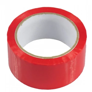 Piros csomagolós ragasztószalag 48 mm szélességgel és 60 m hosszban