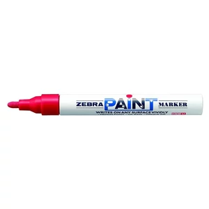 Lakkmarker olajbázisú Zebra piros