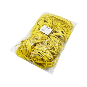 Gumigyűrű 63,5mmx5mm, 1kg/csomag, postázó gumi SÁRGA