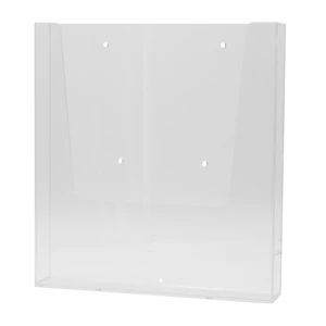 Prospektustartó A4 fali 1 részes szórólaptartó rendezett kihelyezéshez