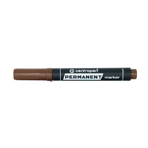 Centropen 8566 barna alkoholos marker, 2,5 mm-es kerek heggyel, feliratok és jelölések készítéséhez