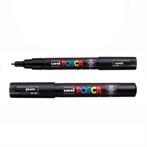 Dekormarker 0,7-1mm, Uni Posca PC-1M fekete