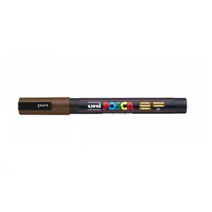 Dekormarker 0,9-1,3mm, Uni Posca PC-3M barna