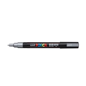 UNI Posca PC-3M dekormarker 0,9-1,3 mm ezüst