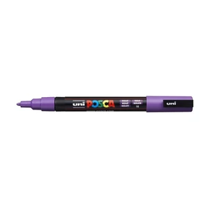 Dekormarker 0,9-1,3mm, Uni Posca PC-3M lila