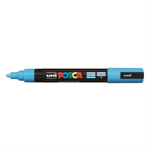 Dekormarker 1,8-2,5mm, Uni Posca PC-5M világoskék