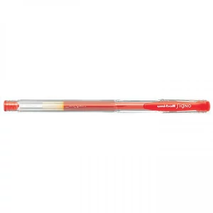 Zseléstoll 0,5mm, Uni UM-100, írásszín piros