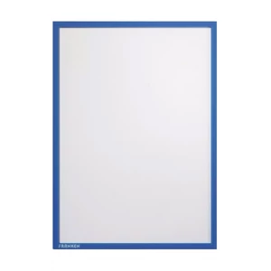 Infókeret A4, mágneses  ITSA4M 03 Franken kék