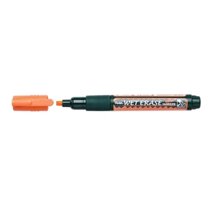 Pentel SMW26-FO törölhető folyékony krétamarker vágott heggyel, narancssárga