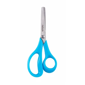 Papír, karton és kreatív alapanyagok vágásához – Nebulo iskolai olló 14 cm, biztonságosabb hegykialakítással