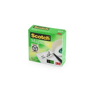 Ragasztószalag 3M Scotch 810 Magic Tape – dokumentumjavításhoz, boríték lezáráshoz, matt és láthatatlan hatás papíron