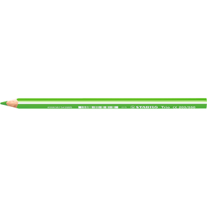 Színes ceruza vastag háromszögletű STABILO TRIO 203/550 világoszöld