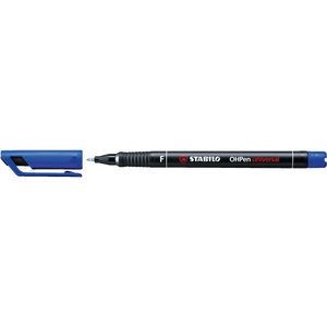 Permanent marker 0,7mm, STABILO OHPen F kék