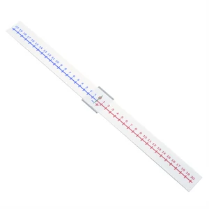 Számegyenes műanyag, iskolai használatra, Bluering