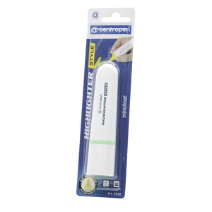 Szövegkiemelő 1-4,6 mm, vágott hegyű, Centropen 6252 pasztellzöld