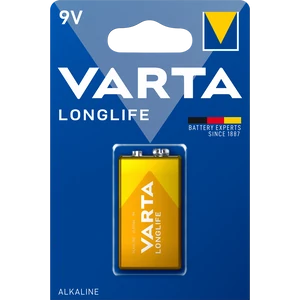 Elem 9V-os 6LR61 E Longlife 1 db/csomag, Varta 