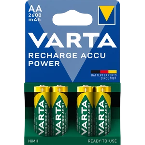 Elem tölthető akku AA ceruza 2600 mAH Power 4 db/csomag, Varta 