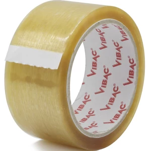 Hűtőházas ragasztószalag átlátszó – Vibac 48 mm x 60 m – solvent csomagolószalag hideg környezethez