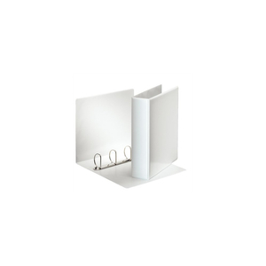 Gyűrűskönyv panorámás A4, 7,5cm, 4 gyűrű, D alakú, PP Esselte fehér