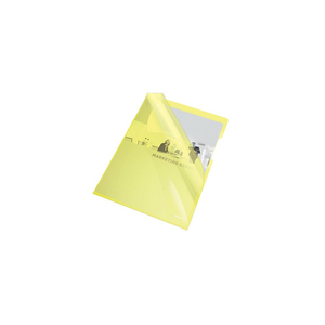 Genotherm `L` A4, 150 micron víztiszta felület Esselte Luxus sárga
