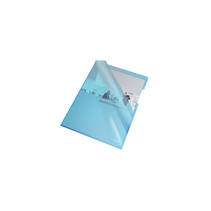 Genotherm `L` A4, 150 micron víztiszta felület Esselte Luxus kék
