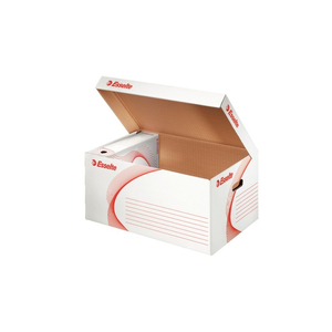 Archiváló konténer újrahasznosított karton felfelé nyíló Esselte Speedbox fehér