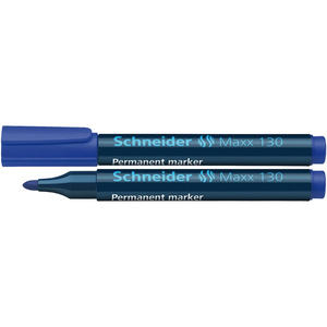 Alkoholos marker 1-3mm, kerek végű Schneider Maxx 130 kék