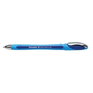 Schneider Slider Memo golyóstoll kék 0,7 mm kupakos ViscoGlide tinta gumírozott test