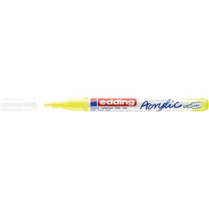 Akril marker 1-2mm, Edding 5300 neon sárga