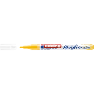 Akril marker 1-2mm, Edding 5300 citromsárga