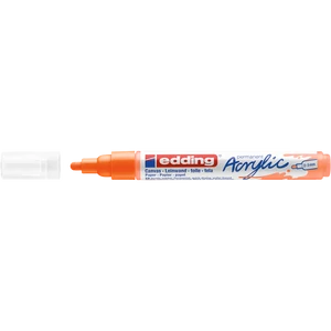 Akril marker 2-3mm, Edding 5100 neon narancssárga