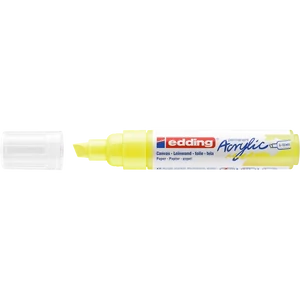 Akril marker 5-10mm, Edding 5000 neon citromsárga