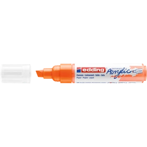 Akril marker 5-10mm, Edding 5000 neon narancssárga