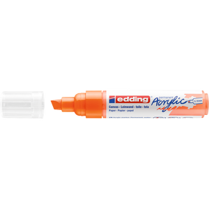 Akril marker 5-10mm, Edding 5000 neon narancssárga 
