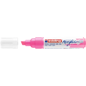 Akril marker 5-10mm, Edding 5000 neon rózsaszín