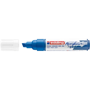 Akril marker 5-10mm, Edding 5000 kék