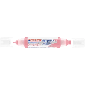 Akril marker 2-3mm, és 5-10mm, 3D kétvégű Edding 5400 mályva