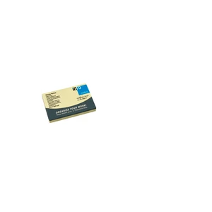 Sárga öntapadós jegyzettömb Info Notes – 100 lapos, 50×75 mm sticky notes, irodai és iskolai használatra