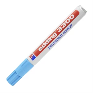 Edding 3300 kék permanens marker vágott heggyel